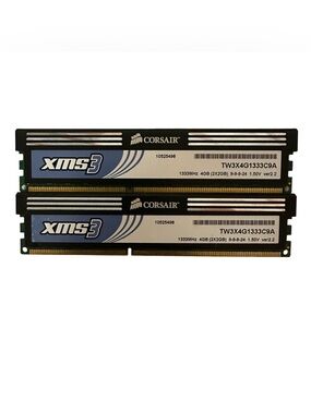 4GB DDR3-1333 Desktop RAM — Corsair XMS3 2x2GB